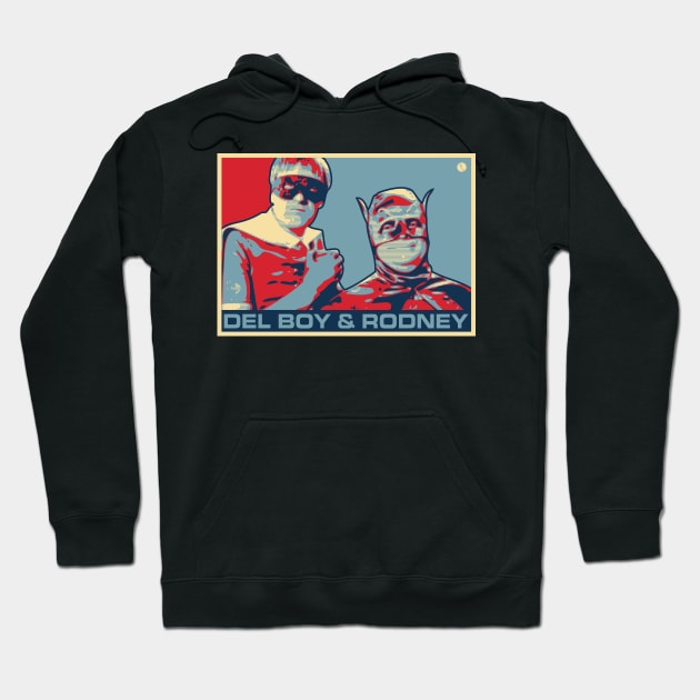 Del Boy & Rodney Hoodie by DAFTFISH